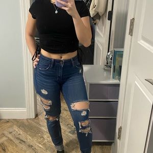 American Eagle Ripped Skinny Jeans